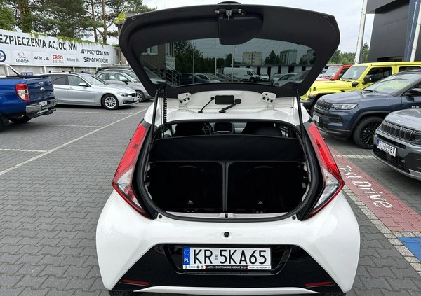 Toyota Aygo cena 44900 przebieg: 48003, rok produkcji 2018 z Radzionków małe 781